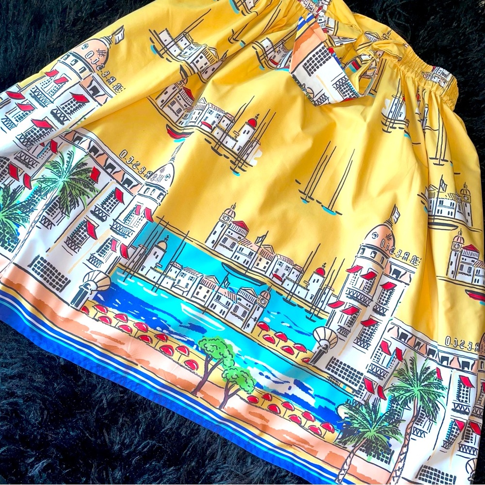 Truly 4 You scenic midi skirt, size XL